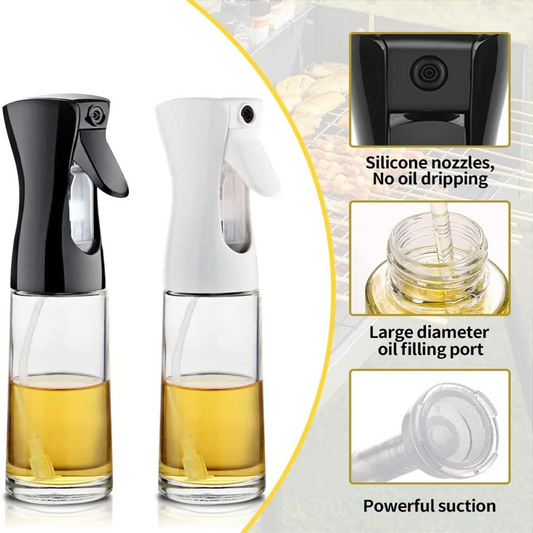 Reusable olive oil spray bottle for cooking