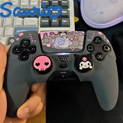 New Sanrio Cinnamoroll Kuromi Pochacco Cartoon Ps5 Ns Pro Kawaii Switch Pro Gamepad