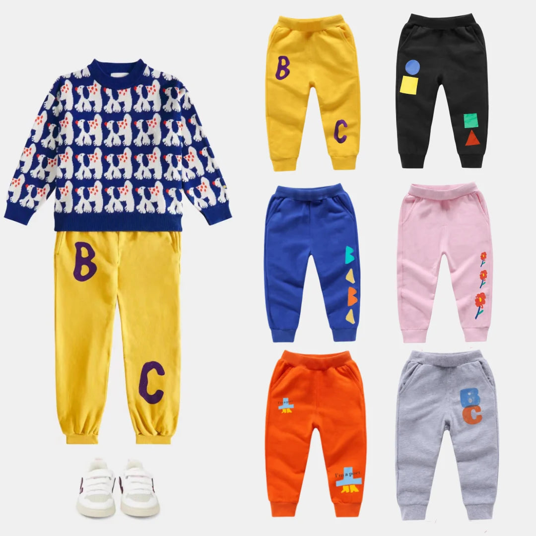 2024 Kids Jogging Pants