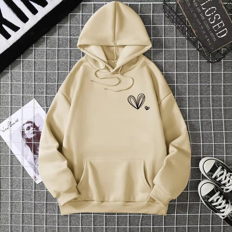 Women Graphic Love Hoodie 
