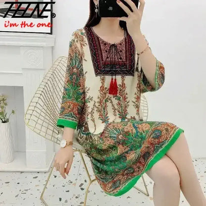 Women Bohemian Summer Dress