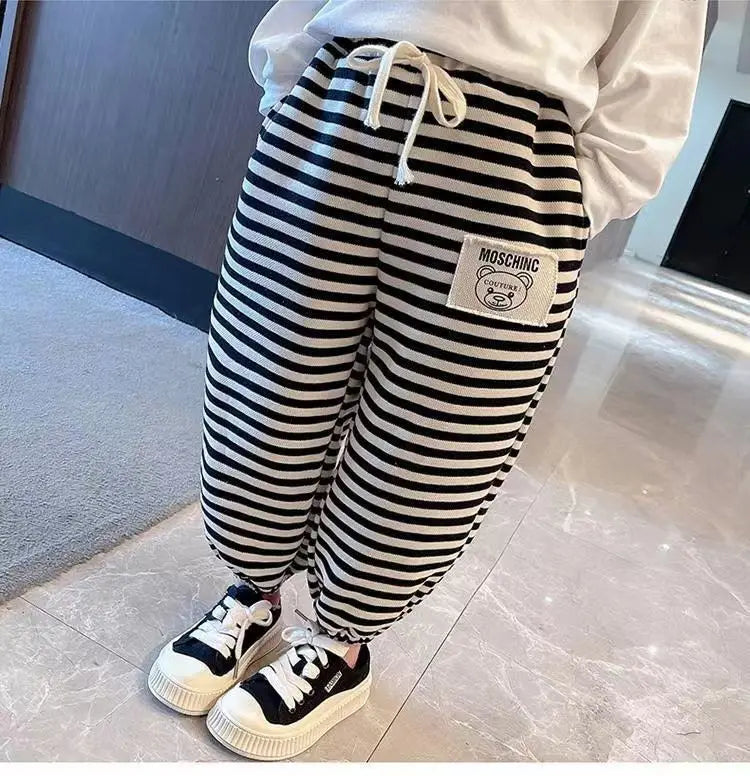 Toddler Striped Jogger Pants