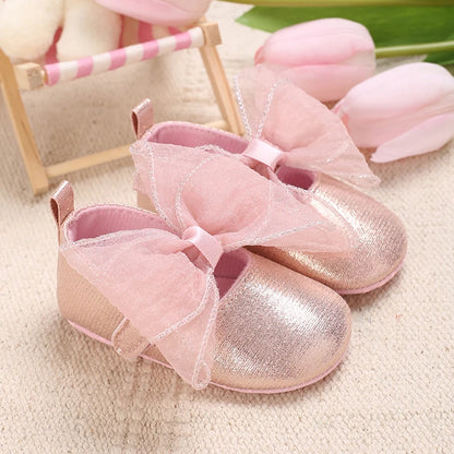 Soft Cotton Lace Baby Girl Princess Shoes 2023 Newborn Moccasins Shoes Cotton Sole