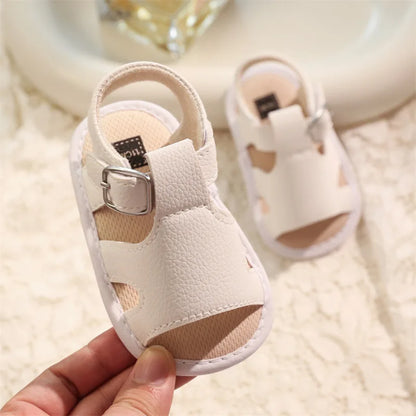 2025 New Toddler First Walker Baby Crib Newborn Baby Summer Sandals Infant Boy Girl