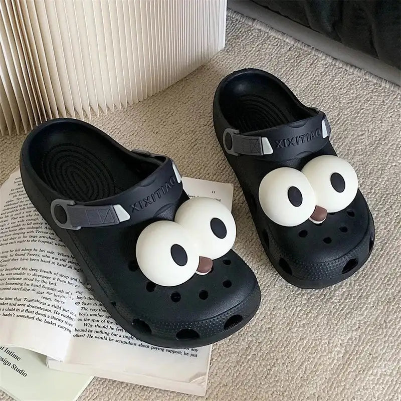 Funny Big Eye Shoe Buckle