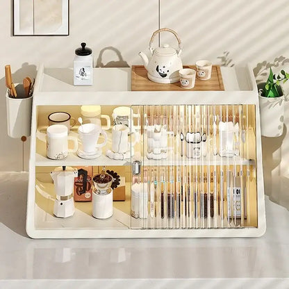 3-Layer Cup Holder Storage Tray