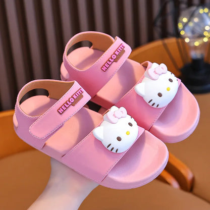 Kuromi New Children'S And Girls' One-Piece Sandals Summer Boys' Beach Shoes Anti Slip