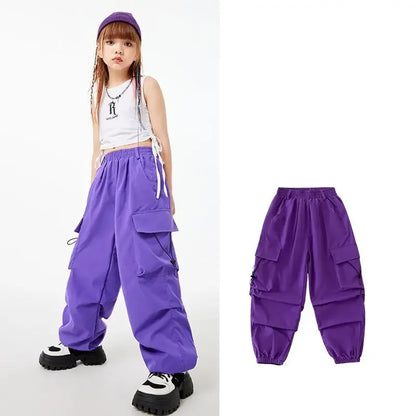 Kids Hip Hop Joggers Pants