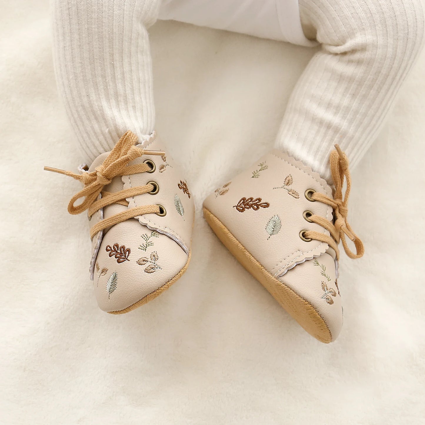 Infant Baby Boys Girls Sneaker Toddler Slip On Anti Skid Newborn First Walkers Candy Shoes for 0-18 Months