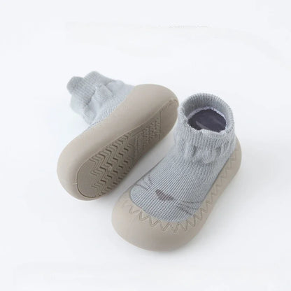 Baby Socks Shoes Infant Cute Cartoon Kids Boy Shoes Soft Rubber Sole Child Floor Sneaker