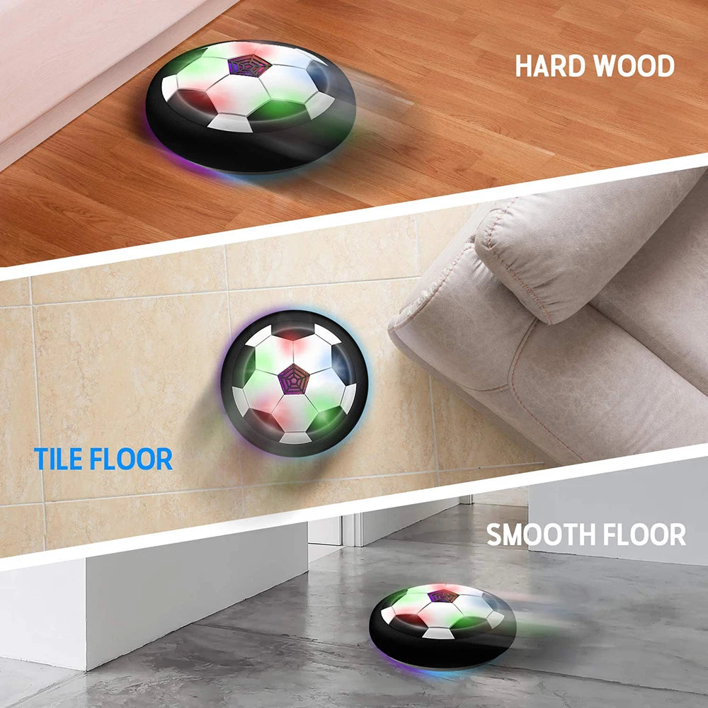 Hover Soccer Ball Toys for Children Electric Floating Football with LED Light Music Soccer Ball