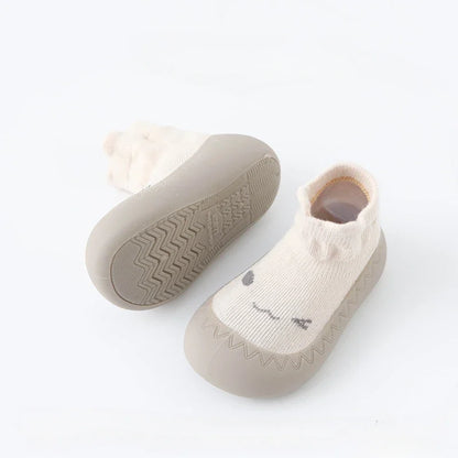 Baby Socks Shoes Infant Cute Cartoon Kids Boy Shoes Soft Rubber Sole Child Floor Sneaker