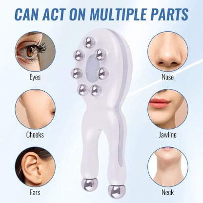 NEWEST 7 in 1 Face Lifting Device EMS Microcurrent Skin Rejuvenation LED Facial Neck