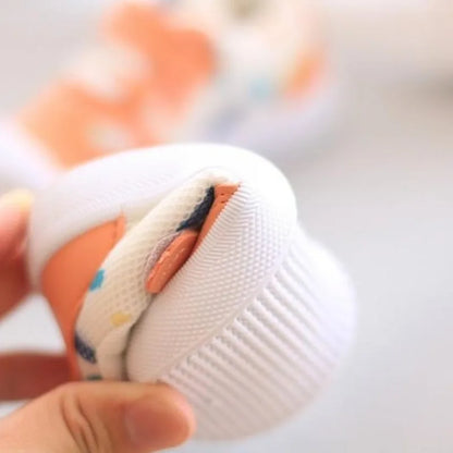 Baby Shoes Mesh Breathable Sneakers Newborn Boys Girls Soft Sole Anti-slip First Walker