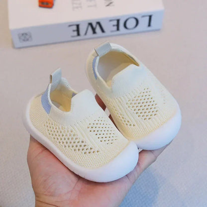 Candy Color Fashionable Simple Soft Soled Toddler Shoes for Boys and Girls