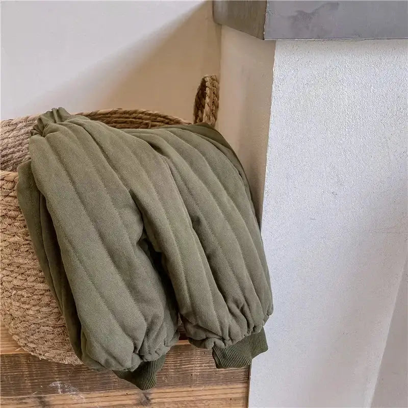 Kids Winter Cotton-Padded Trousers