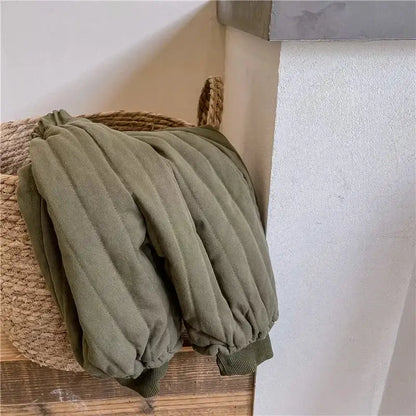 Kids Winter Cotton-Padded Trousers