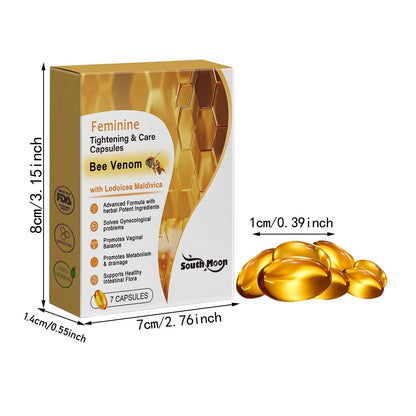 Bee Capsules Honey Bee Health Supplement Wellness Products Proteins Hormones