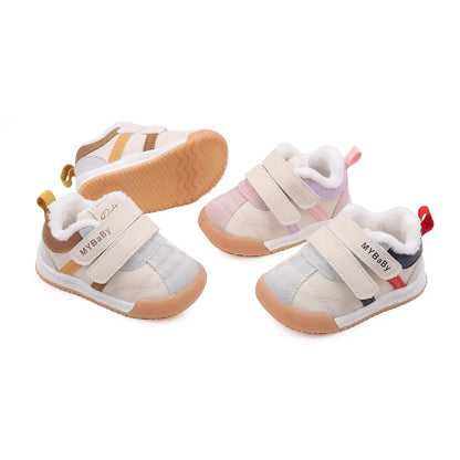 Baby Sneaker Autumn and Winter Style Kid Prewalking Shoes for 1-3 Years Boys and Girls