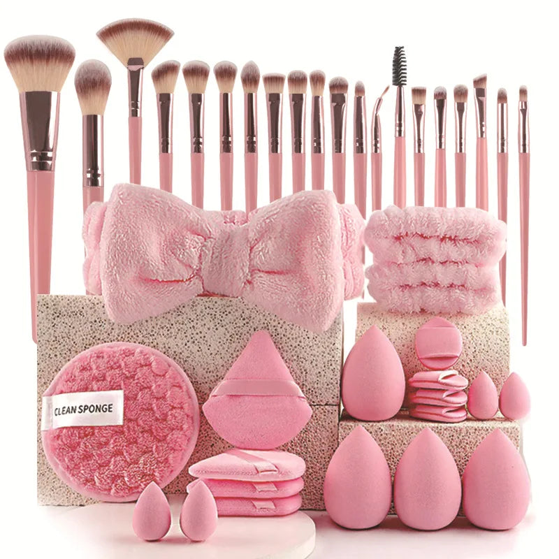 56-Piece Makeup Brush Set