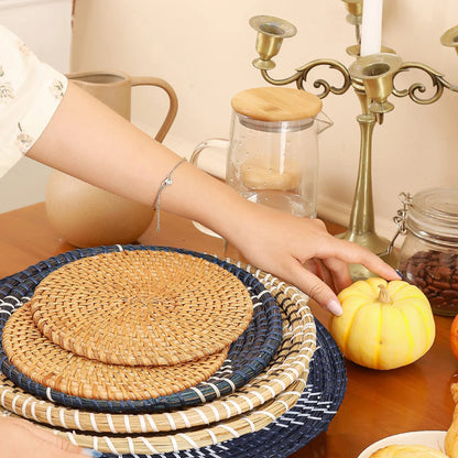 Boho Rattan Wall Decor