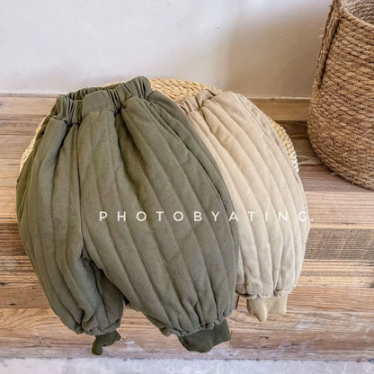 Kids Winter Cotton-Padded Trousers