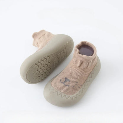 Baby Socks Shoes Infant Cute Cartoon Kids Boy Shoes Soft Rubber Sole Child Floor Sneaker