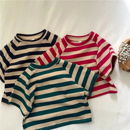 Fashion Striped Kids T-shirt