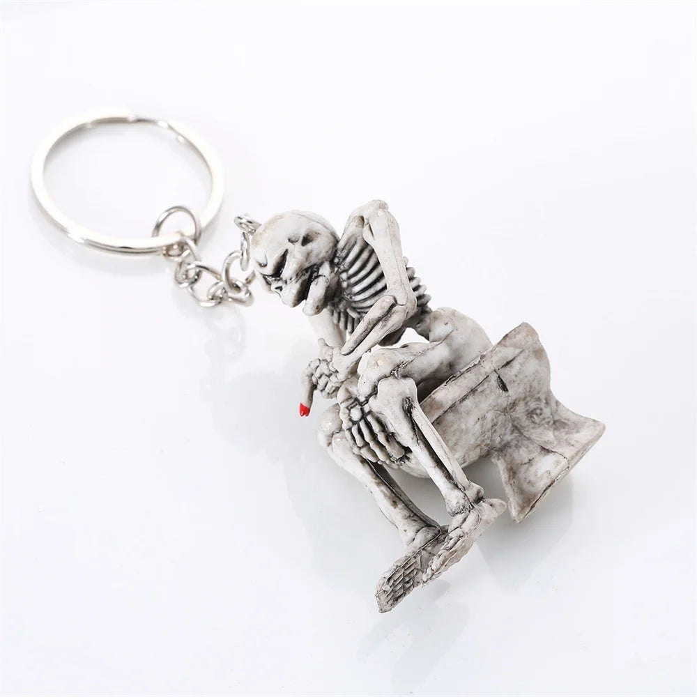Skeleton Keychain Halloween