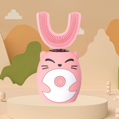 Sonic Electric Toothbrush Kids U-shaped Smart 360 Degrees Ultrasonic Tooth Brush Teeth Whitening