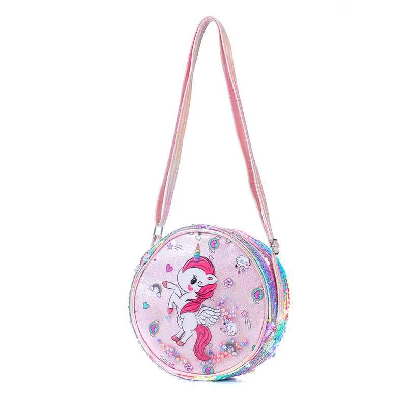 Kids Sequin Crossbody Bag