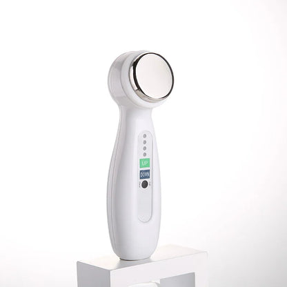 Skin Care Ultrasonic Vibrate Face Scrubber Massager Ultrasound Facial Pore Cleaner Body