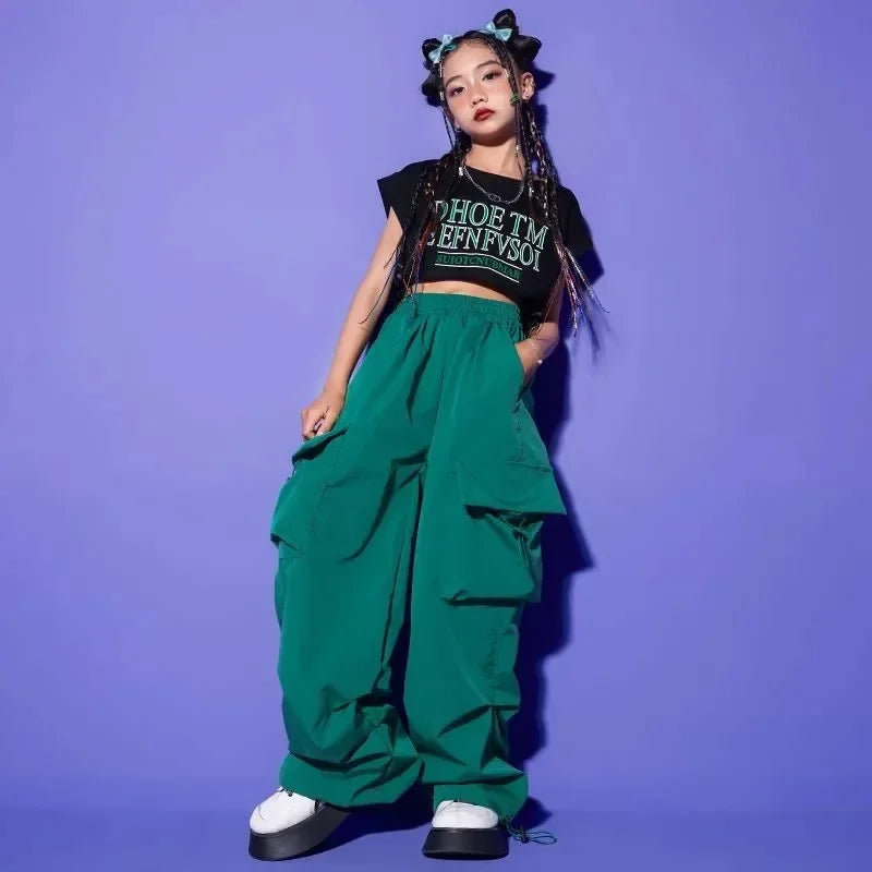 Kids Hip Hop Joggers Pants