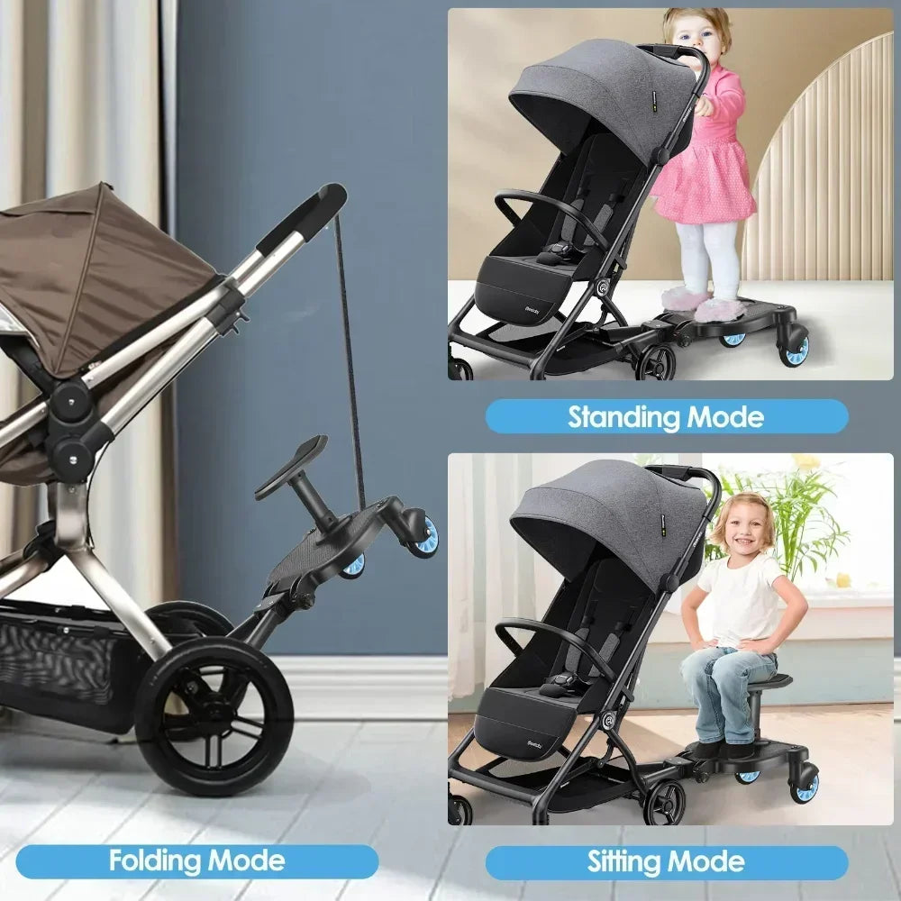 Sit and Stand Stroller Board