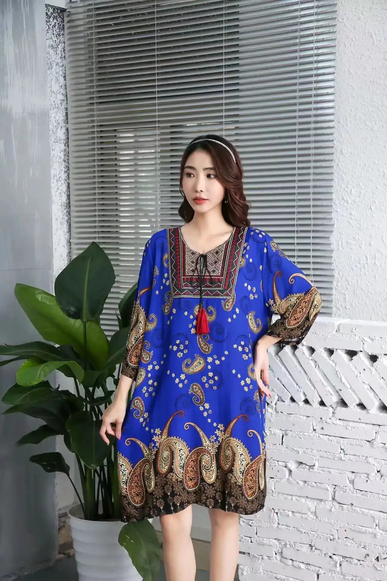 Women Bohemian Summer Dress