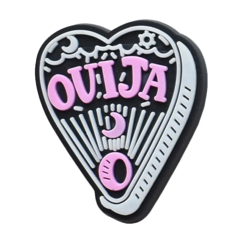 1pcs Women's Shoe Charms Halloween Witches Skull Shoe Accessories Decorations Buckle for Kids Boys Girls Gifts