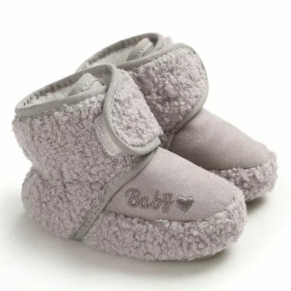 Warm Infant Toddler Crib Snow Boots Soft Comfortable Infant Girls Boys Anti-Slip Socks Slipper