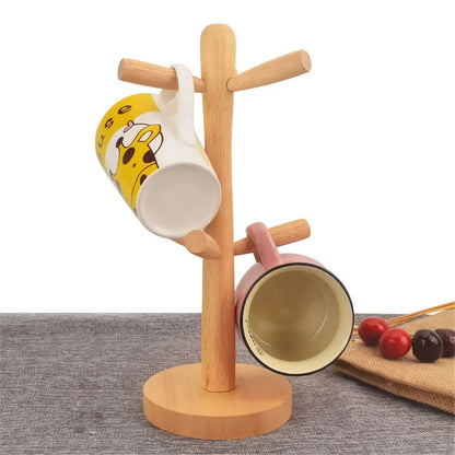 Wooden Kitchen Towel Holder