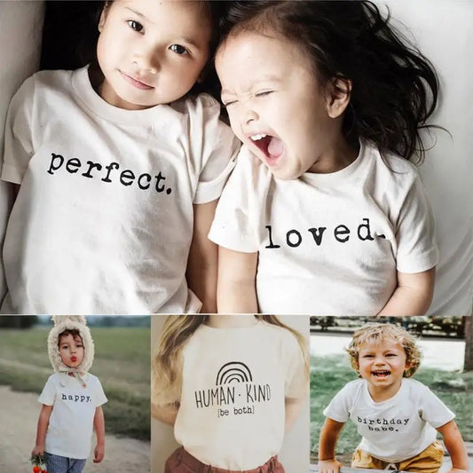 Kids Cotton Summer T-shirt