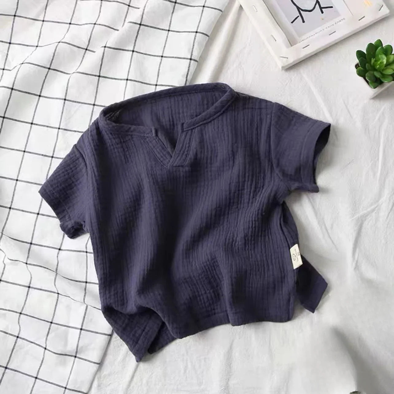 Summer Kids Solid T-Shirt
