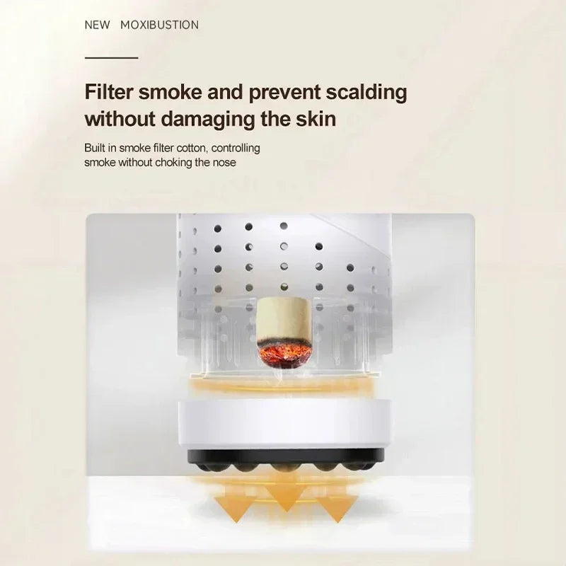 Moxibustion Scraping Massager Instrument Portable Intelligent Health and Wellness