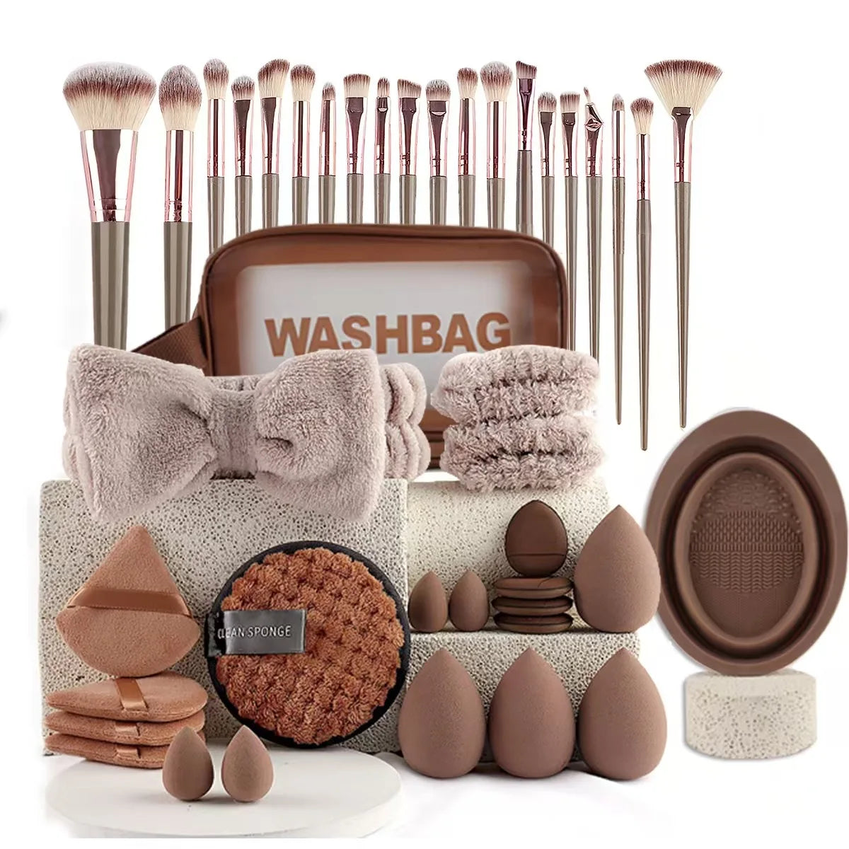 56-Piece Makeup Brush Set