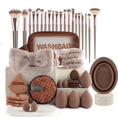 56-Piece Makeup Brush Set