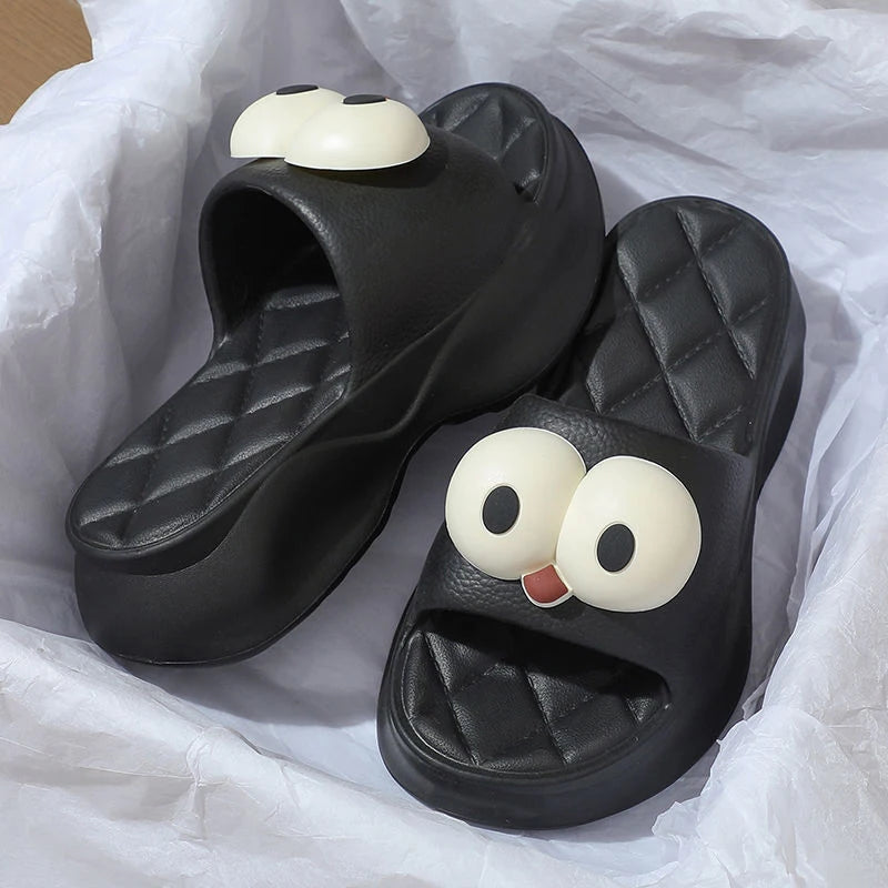 Funny Big Eye Shoe Buckle