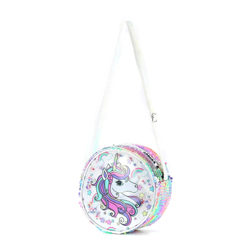 Kids Sequin Crossbody Bag