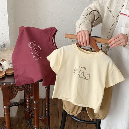 Unisex children summer tee