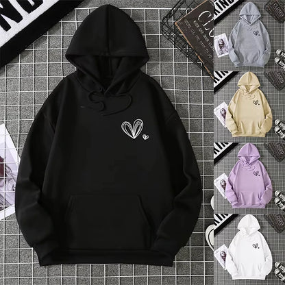 Women Graphic Love Hoodie 