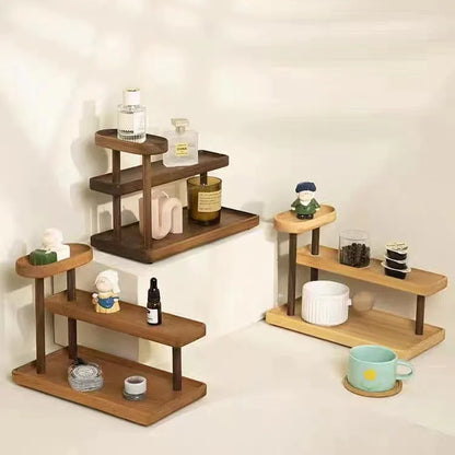 Wooden 3-Tier Storage Rack