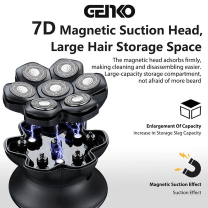 Cordless Head Shaver for Men