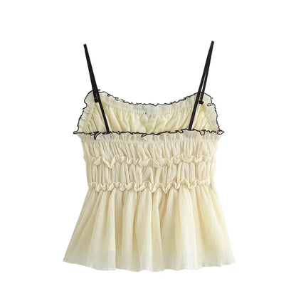 Women Summer Bow Top